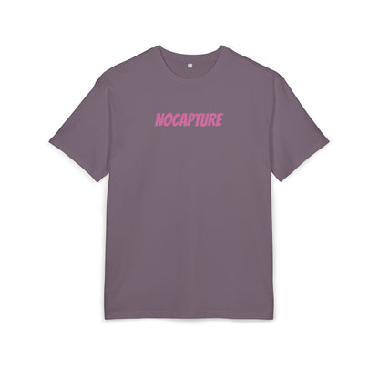 Copy of  Unisex Heavy Oversize Tee - Front and Back Logo BabyPink
