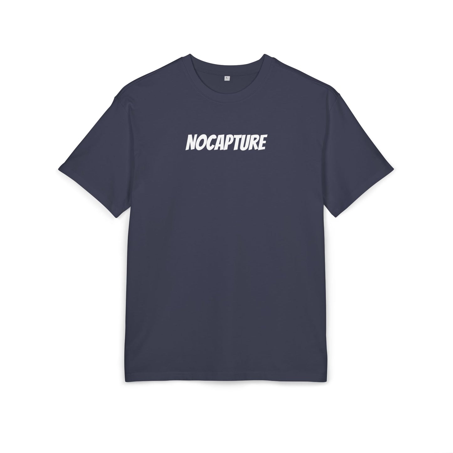 Unisex Heavy Oversize Tee - Front and Back Logo White v2