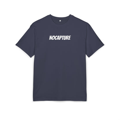 Unisex Heavy Oversize Tee - Front and Back Logo White v2