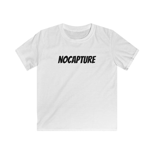 Kids NOCAPTUR E Graphic Tee - Stylish & Comfortable Softstyle Shirt for Playtime