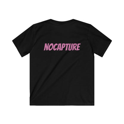 Graphic Tee - Stylish & Comfortable Softstyle Shirt for Playtime Baby Pink Front And Back Logo