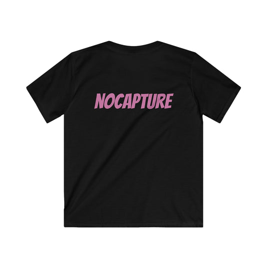 Graphic Tee - Stylish & Comfortable Softstyle Shirt for Playtime Baby Pink Front And Back Logo