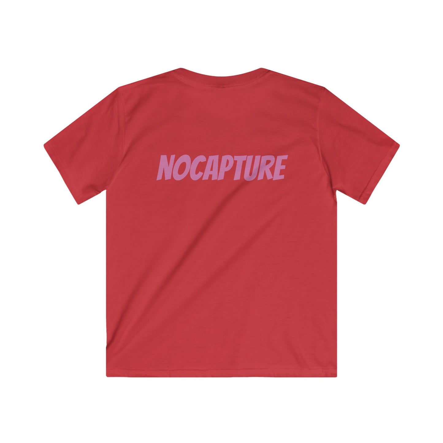 Graphic Tee - Stylish & Comfortable Softstyle Shirt for Playtime Baby Pink Front And Back Logo