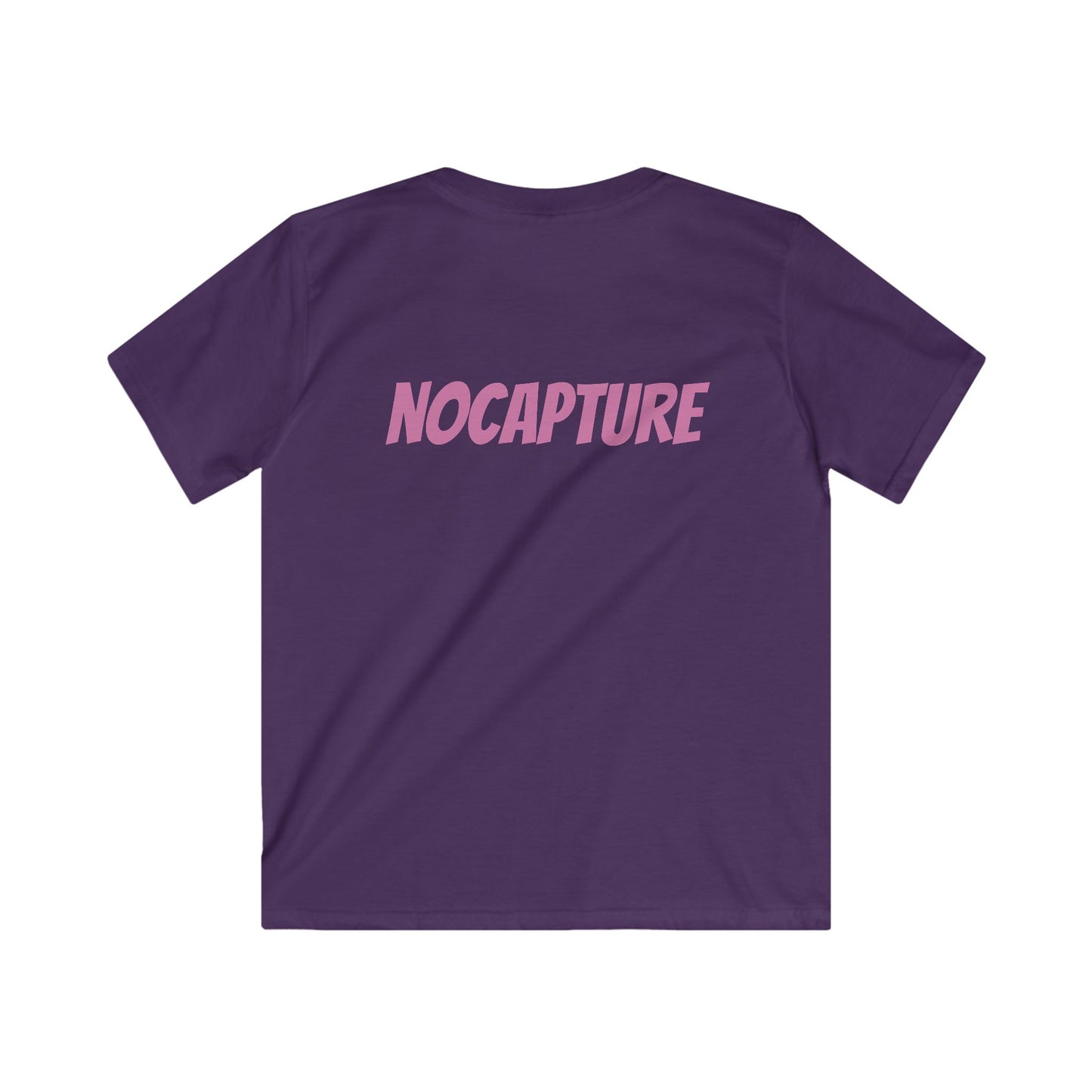 Graphic Tee - Stylish & Comfortable Softstyle Shirt for Playtime Baby Pink Front And Back Logo