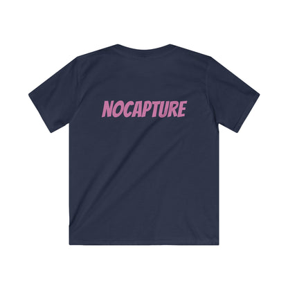 Graphic Tee - Stylish & Comfortable Softstyle Shirt for Playtime Baby Pink Front And Back Logo