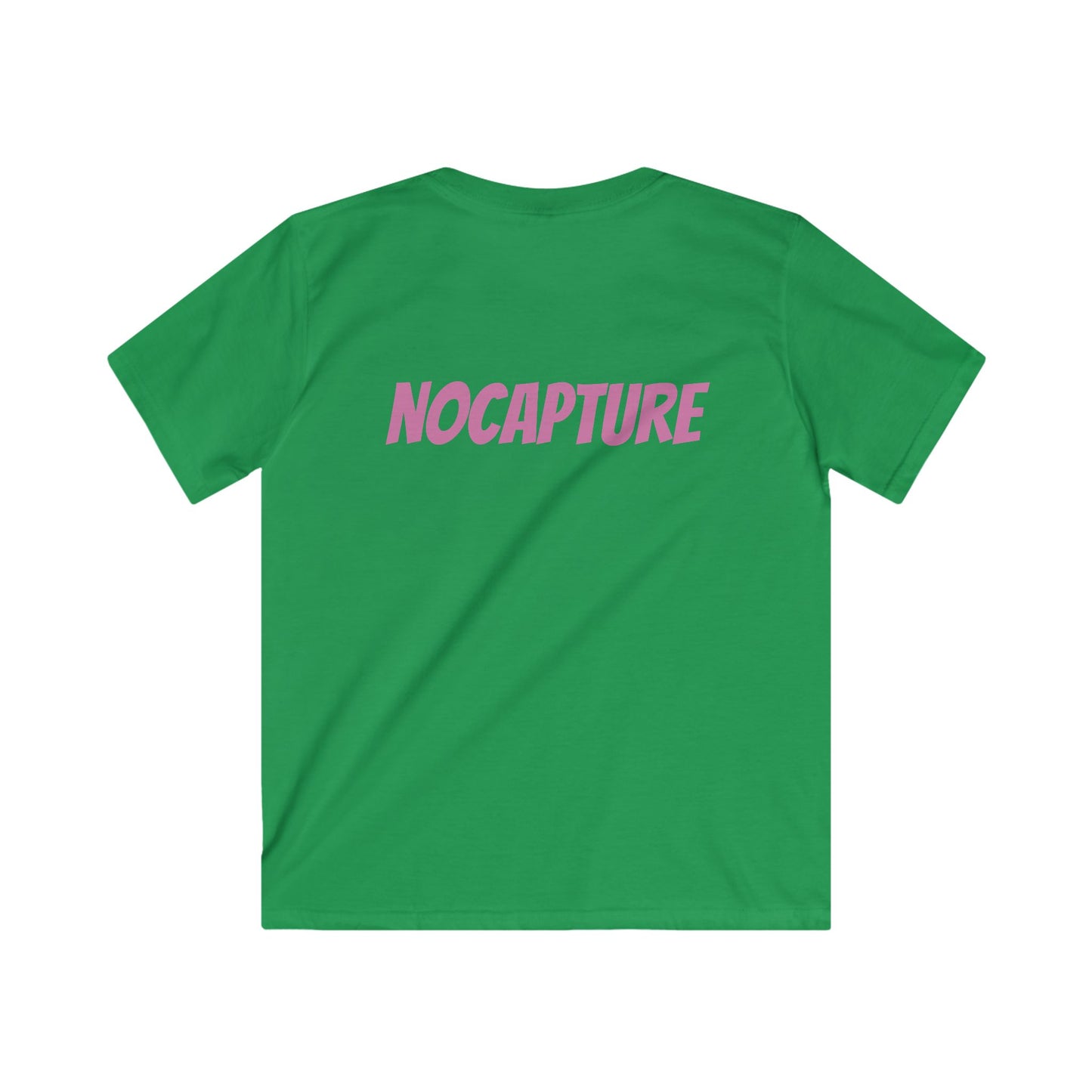Graphic Tee - Stylish & Comfortable Softstyle Shirt for Playtime Baby Pink Front And Back Logo