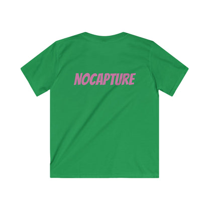 Graphic Tee - Stylish & Comfortable Softstyle Shirt for Playtime Baby Pink Front And Back Logo