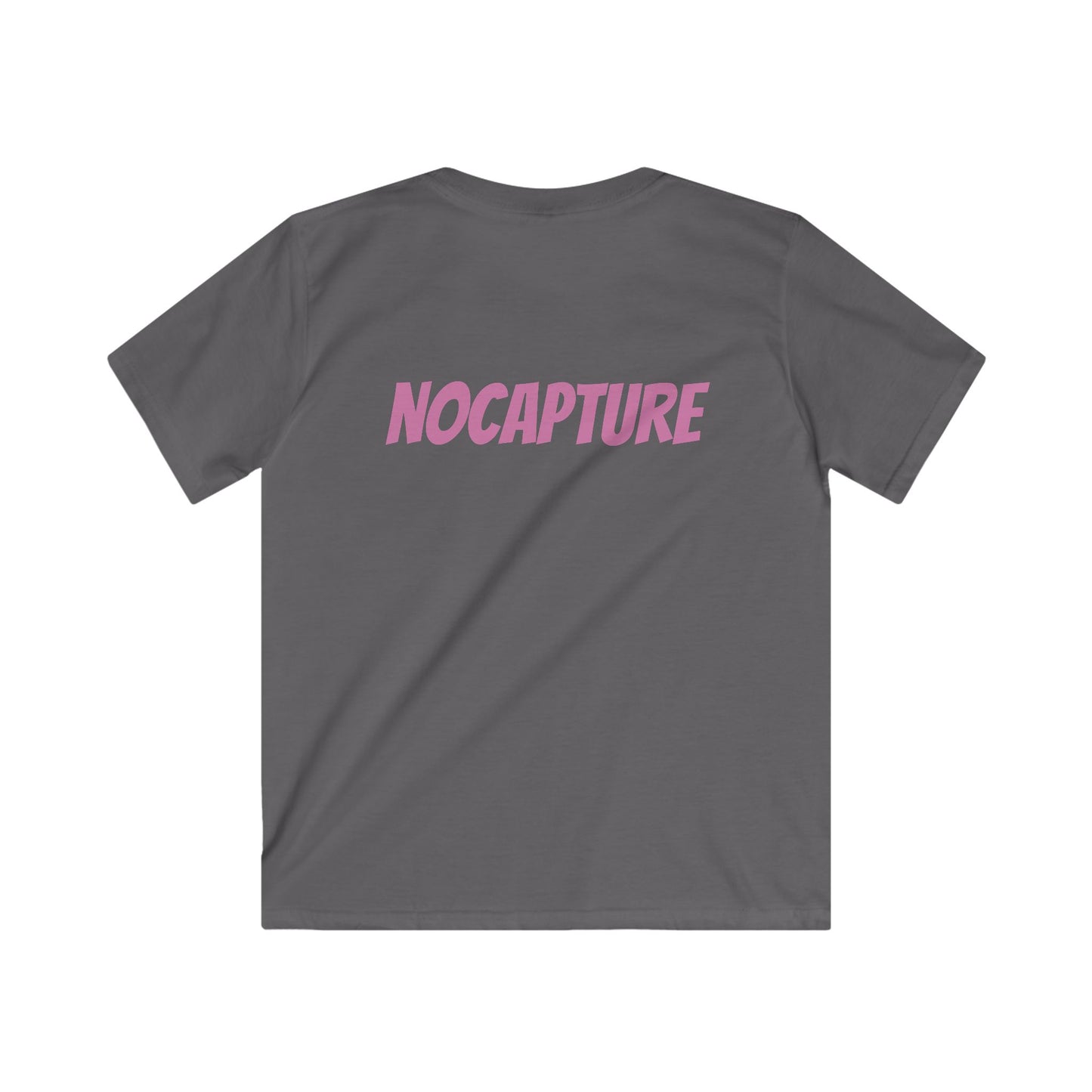 Graphic Tee - Stylish & Comfortable Softstyle Shirt for Playtime Baby Pink Front And Back Logo