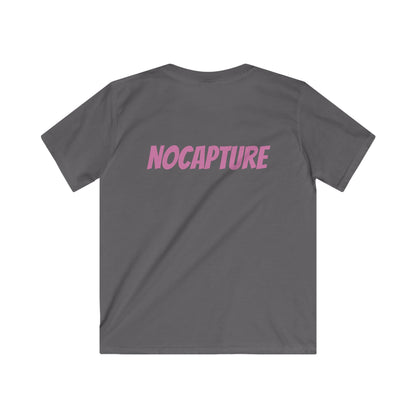 Graphic Tee - Stylish & Comfortable Softstyle Shirt for Playtime Baby Pink Front And Back Logo