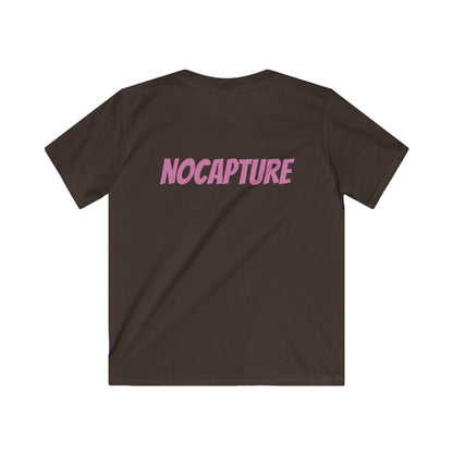 Graphic Tee - Stylish & Comfortable Softstyle Shirt for Playtime Baby Pink Front And Back Logo
