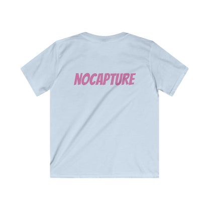 Graphic Tee - Stylish & Comfortable Softstyle Shirt for Playtime Baby Pink Front And Back Logo