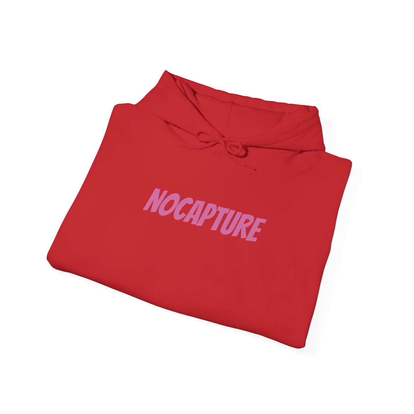 Unisex Heavy Blend™ Hooded Sweatshirt - Cozy Streetwear pink Logo front and back