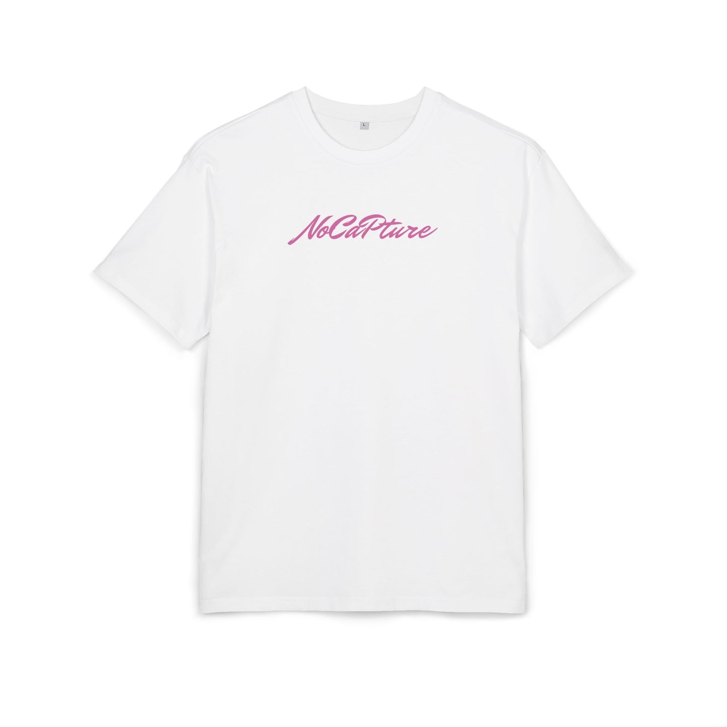 NoCapture Unisex Heavy Oversize Tee - Nocapture PJY front logo
