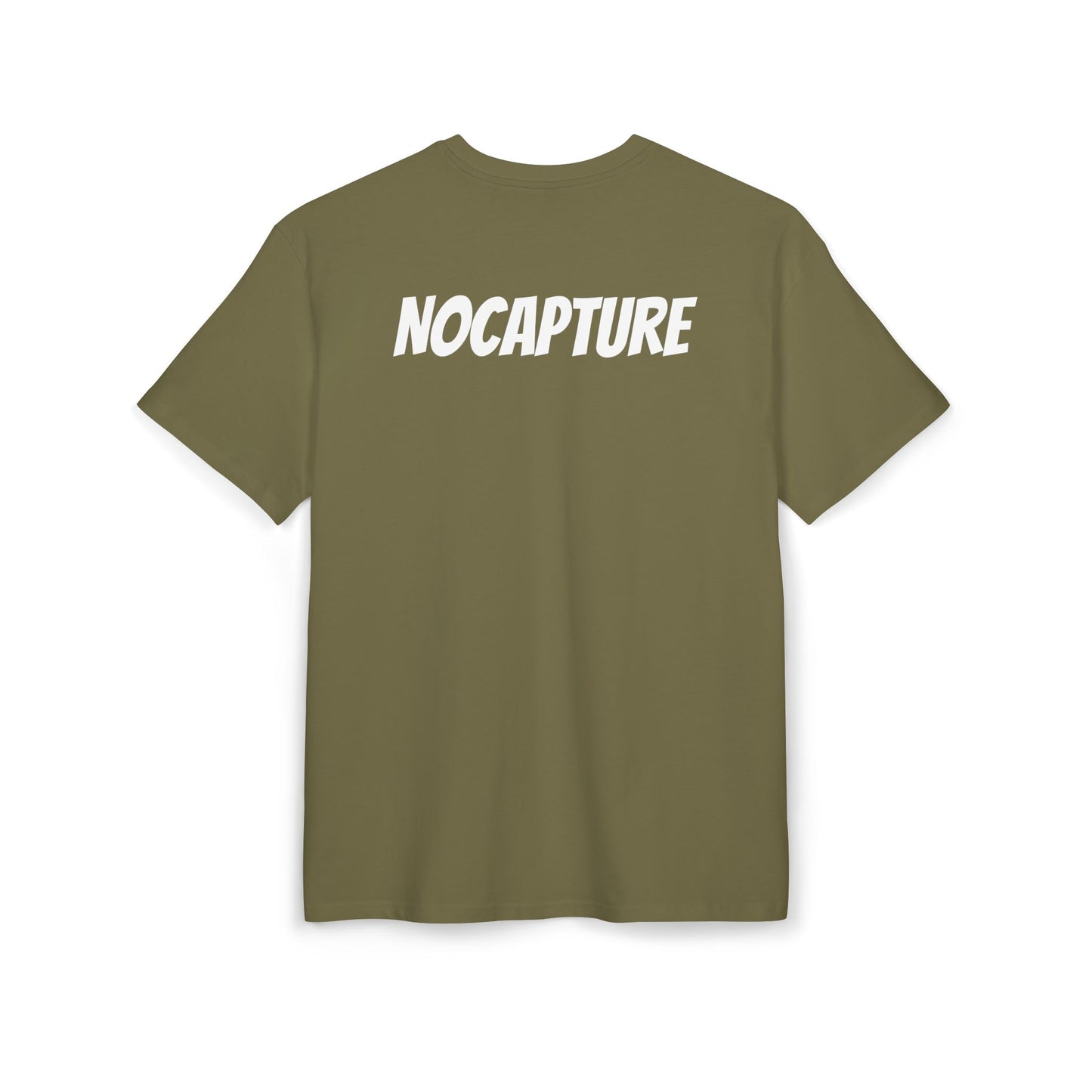 Unisex Heavy Oversize Tee - Front and Back Logo White v2