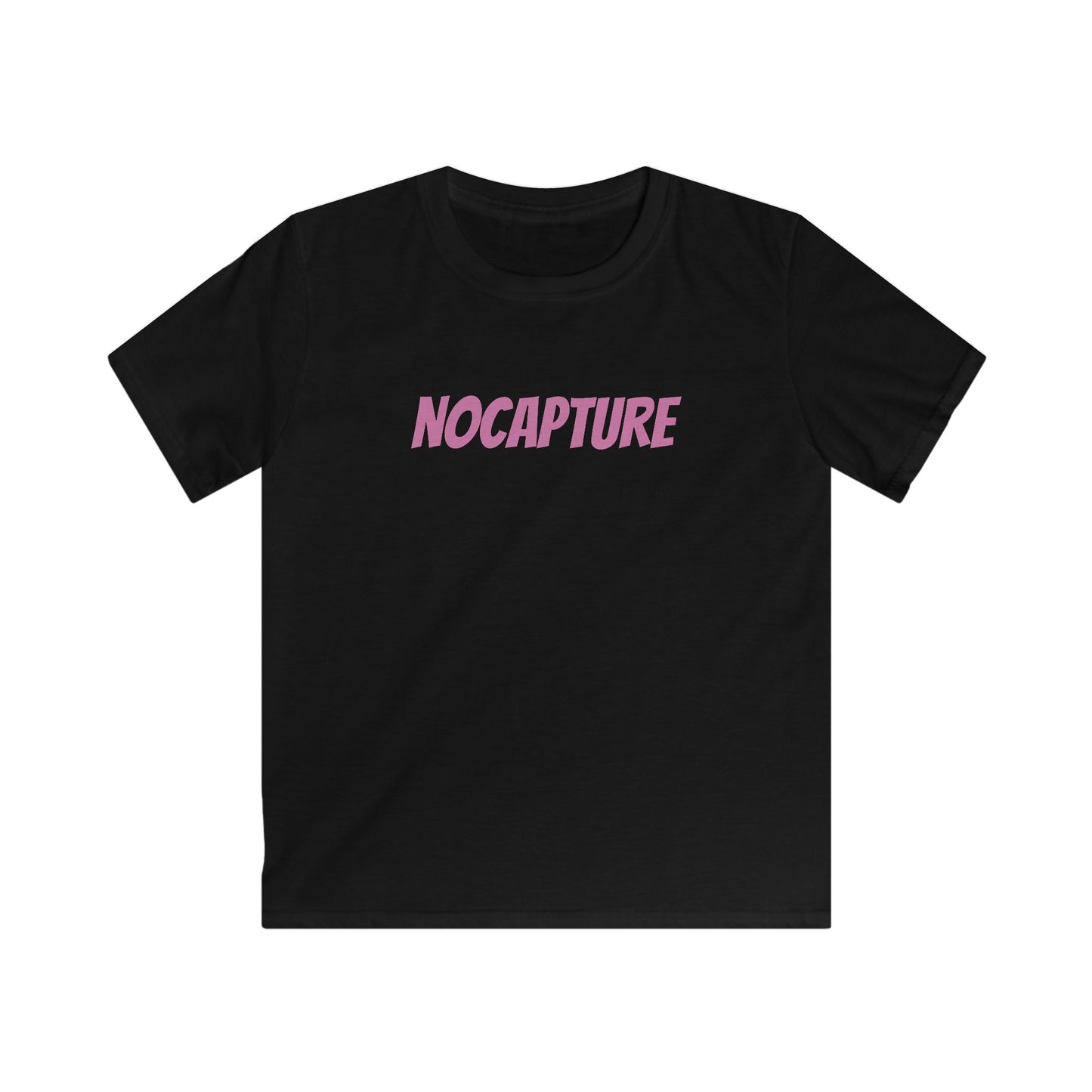 Graphic Tee - Stylish & Comfortable Softstyle Shirt for Playtime Baby Pink Front And Back Logo