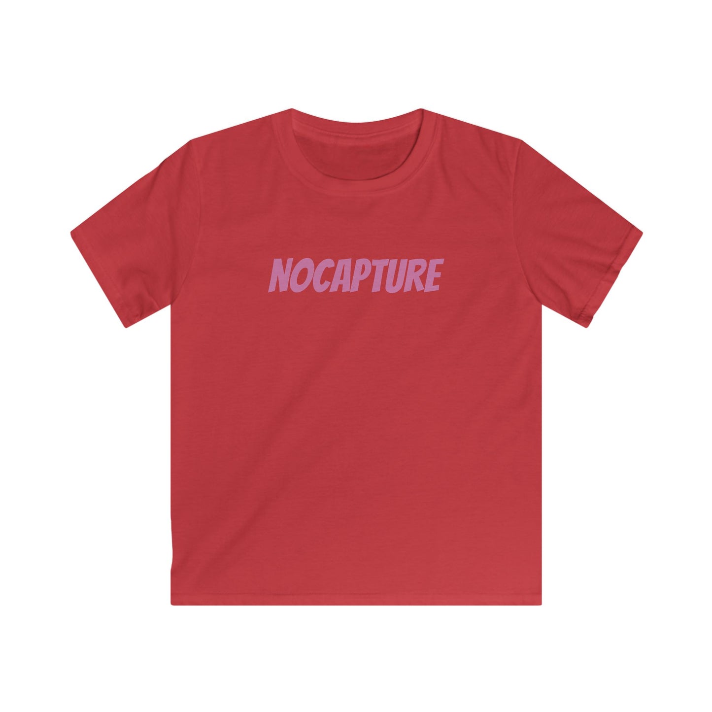 Graphic Tee - Stylish & Comfortable Softstyle Shirt for Playtime Baby Pink Front And Back Logo