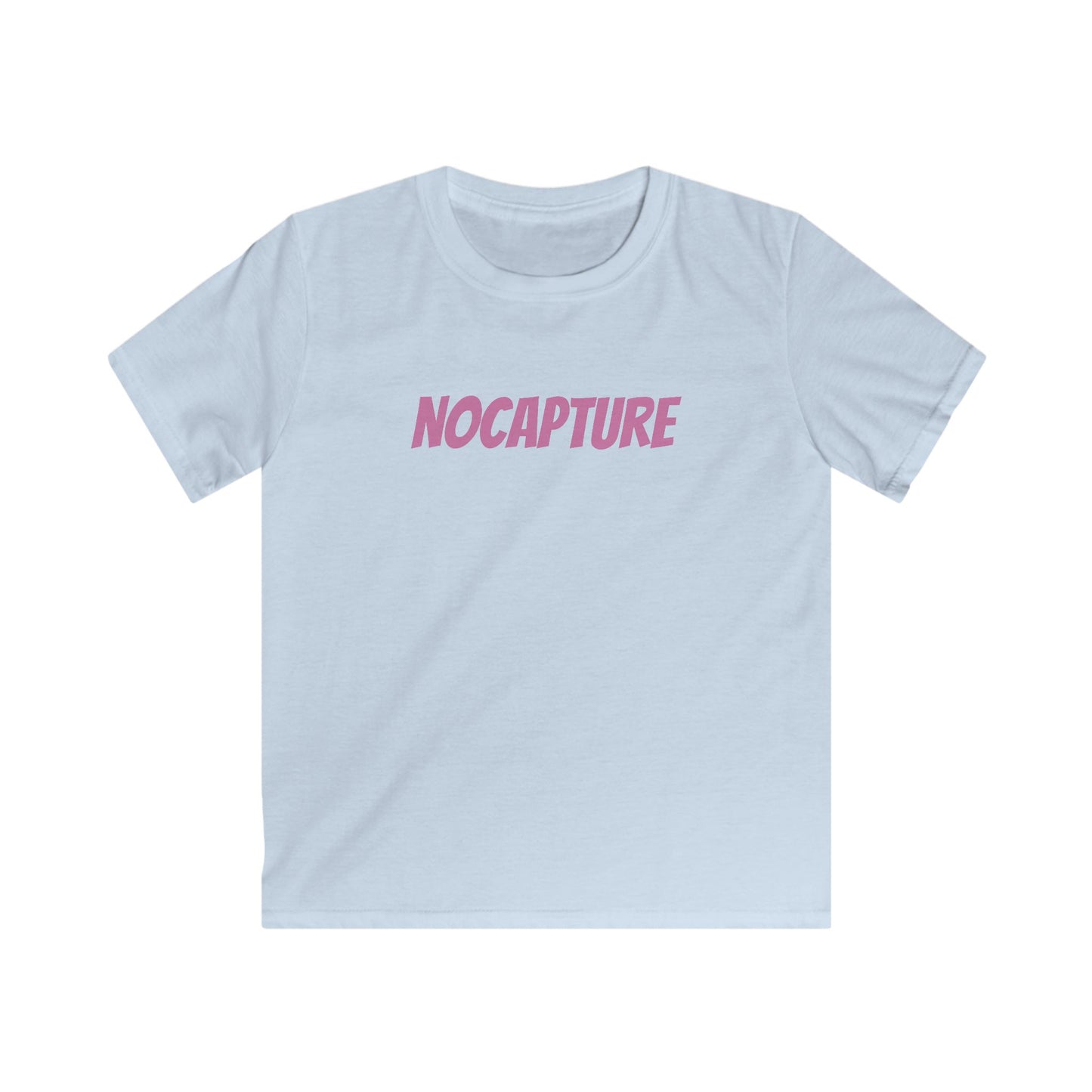 Graphic Tee - Stylish & Comfortable Softstyle Shirt for Playtime Baby Pink Front And Back Logo