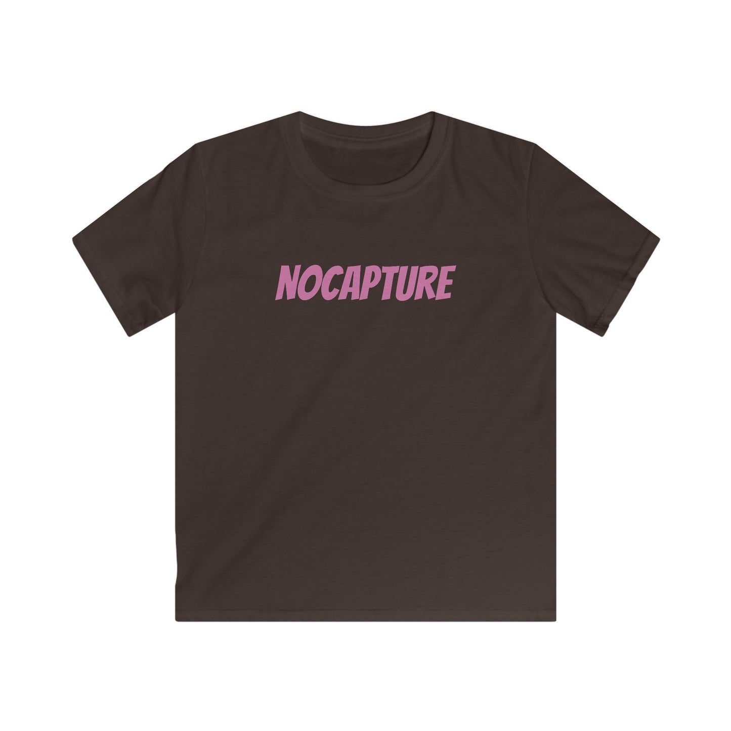 Graphic Tee - Stylish & Comfortable Softstyle Shirt for Playtime Baby Pink Front And Back Logo