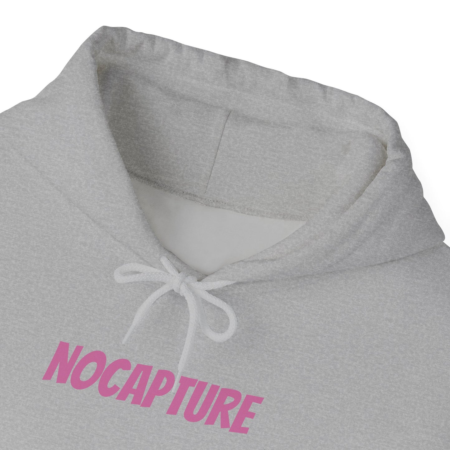Unisex Heavy Blend™ Hooded Sweatshirt - Cozy Streetwear pink Logo front and back