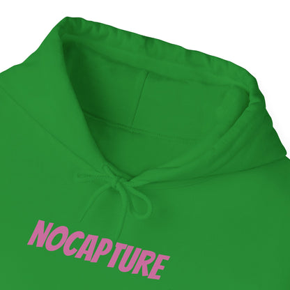 Unisex Heavy Blend™ Hooded Sweatshirt - Cozy Streetwear pink Logo front and back