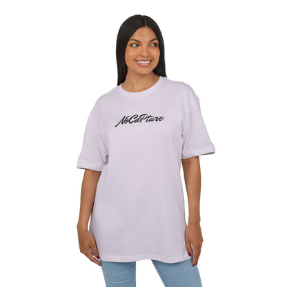 NoCapture Unisex Heavy Oversize Tee - Nocapture PJY front logo