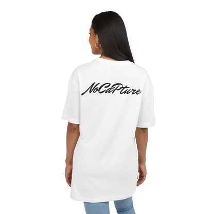 Unisex Heavy Oversize Tee - NoCatPure Graphic Tee for Comfort & Style