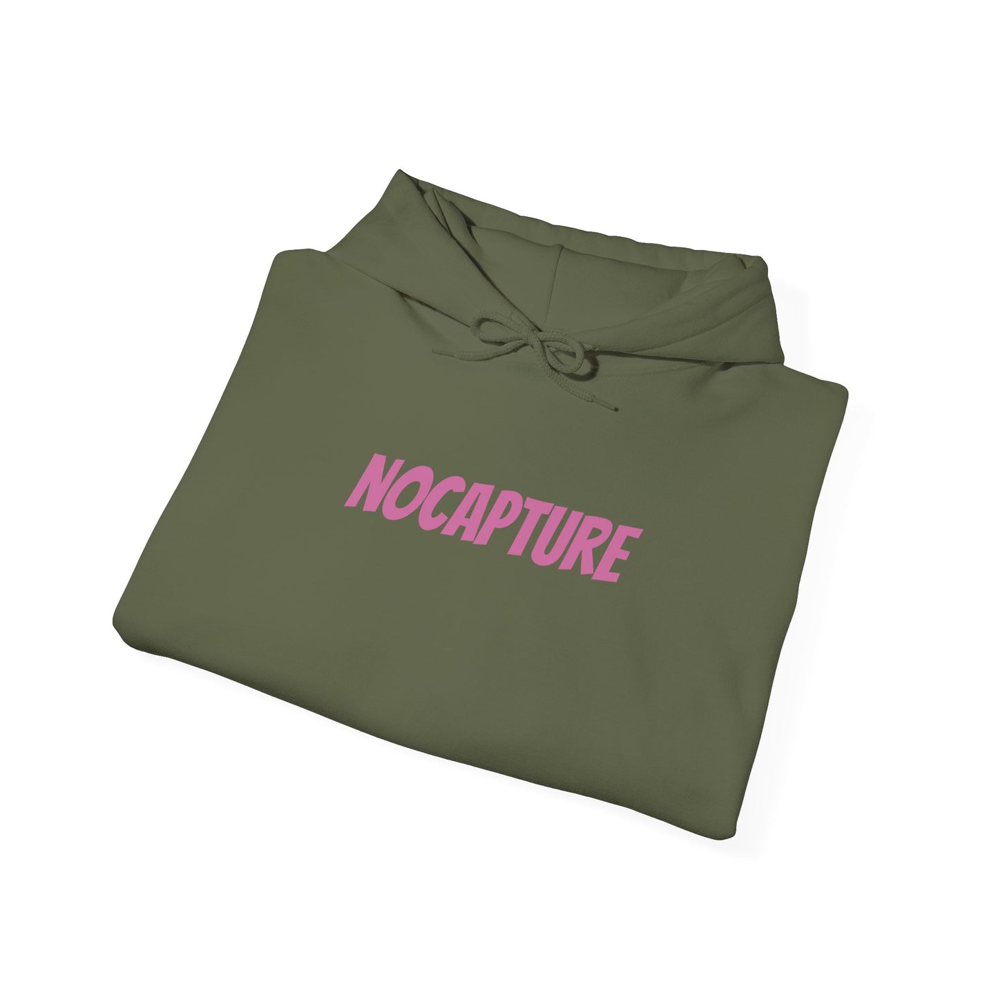 Unisex Heavy Blend™ Hooded Sweatshirt - Cozy Streetwear pink Logo front and back
