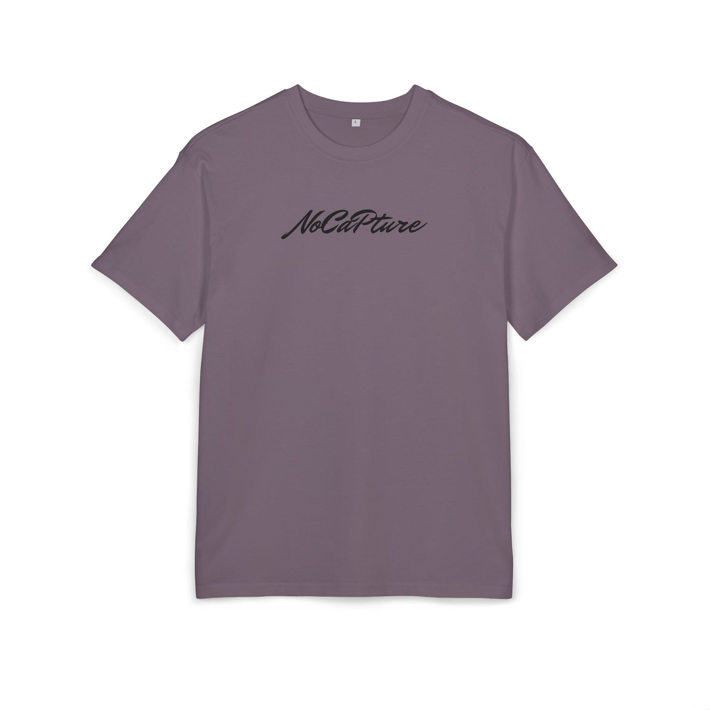 NoCapture Unisex Heavy Oversize Tee - Nocapture PJY front logo