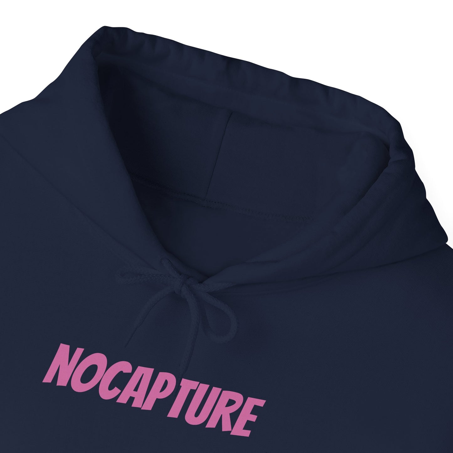 Unisex Heavy Blend™ Hooded Sweatshirt - Cozy Streetwear pink Logo front and back