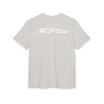 NoCapture Unisex Heavy Oversize Tee - Nocapture PJY back logo