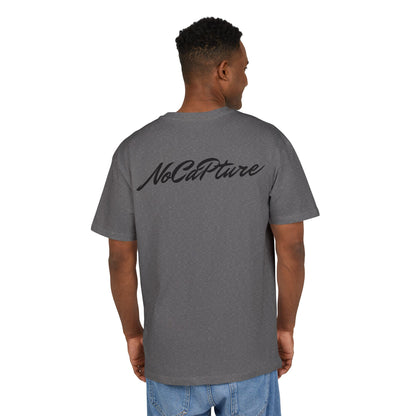 Unisex Heavy Oversize Tee - NoCatPure Graphic Tee for Comfort & Style