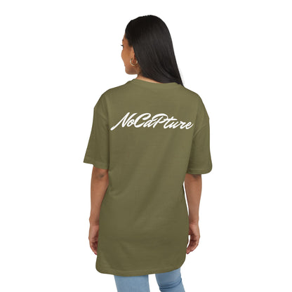 NoCapture Unisex Heavy Oversize Tee - Nocapture PJY back logo