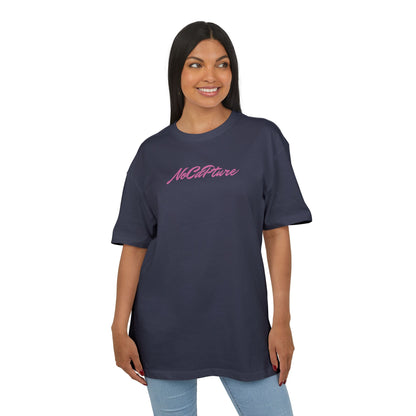NoCapture Unisex Heavy Oversize Tee - Nocapture PJY front logo