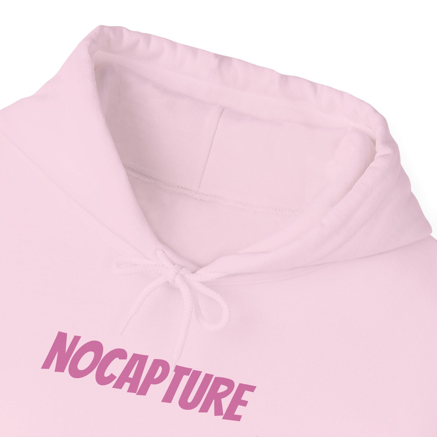 Unisex Heavy Blend™ Hooded Sweatshirt - Cozy Streetwear pink Logo front and back