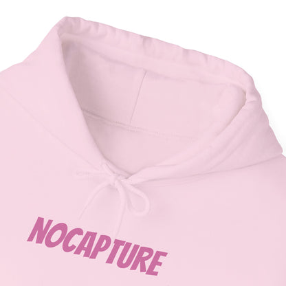 Unisex Heavy Blend™ Hooded Sweatshirt - Cozy Streetwear pink Logo front and back