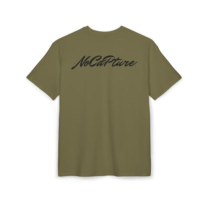 Unisex Heavy Oversize Tee - NoCatPure Graphic Tee for Comfort & Style