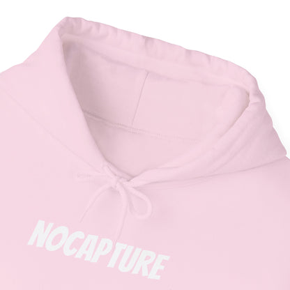 Unisex Heavy Blend™ Hooded Sweatshirt - Cozy Streetwear White Logo front and back