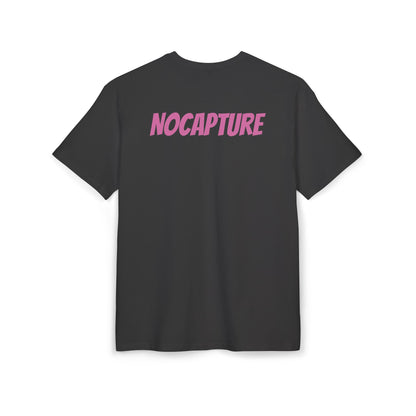 Copy of  Unisex Heavy Oversize Tee - Front and Back Logo BabyPink