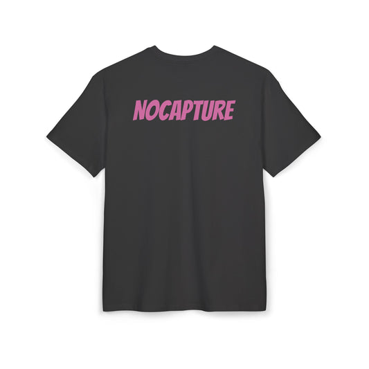 Copy of  Unisex Heavy Oversize Tee - Front and Back Logo BabyPink