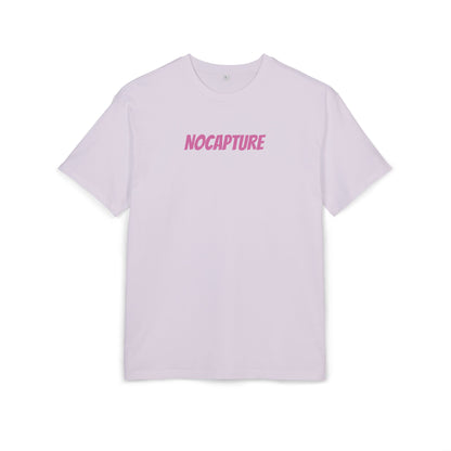 Copy of  Unisex Heavy Oversize Tee - Front and Back Logo BabyPink