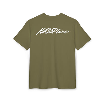 NoCapture Unisex Heavy Oversize Tee - Nocapture PJY back logo